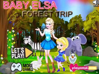Baby Elsa Forest Trip Disney princess Frozen Best Baby Games For Girls