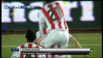 ΠΑΣ Γιάννενα-Ολυμπιακός 0-3 31-01-2016