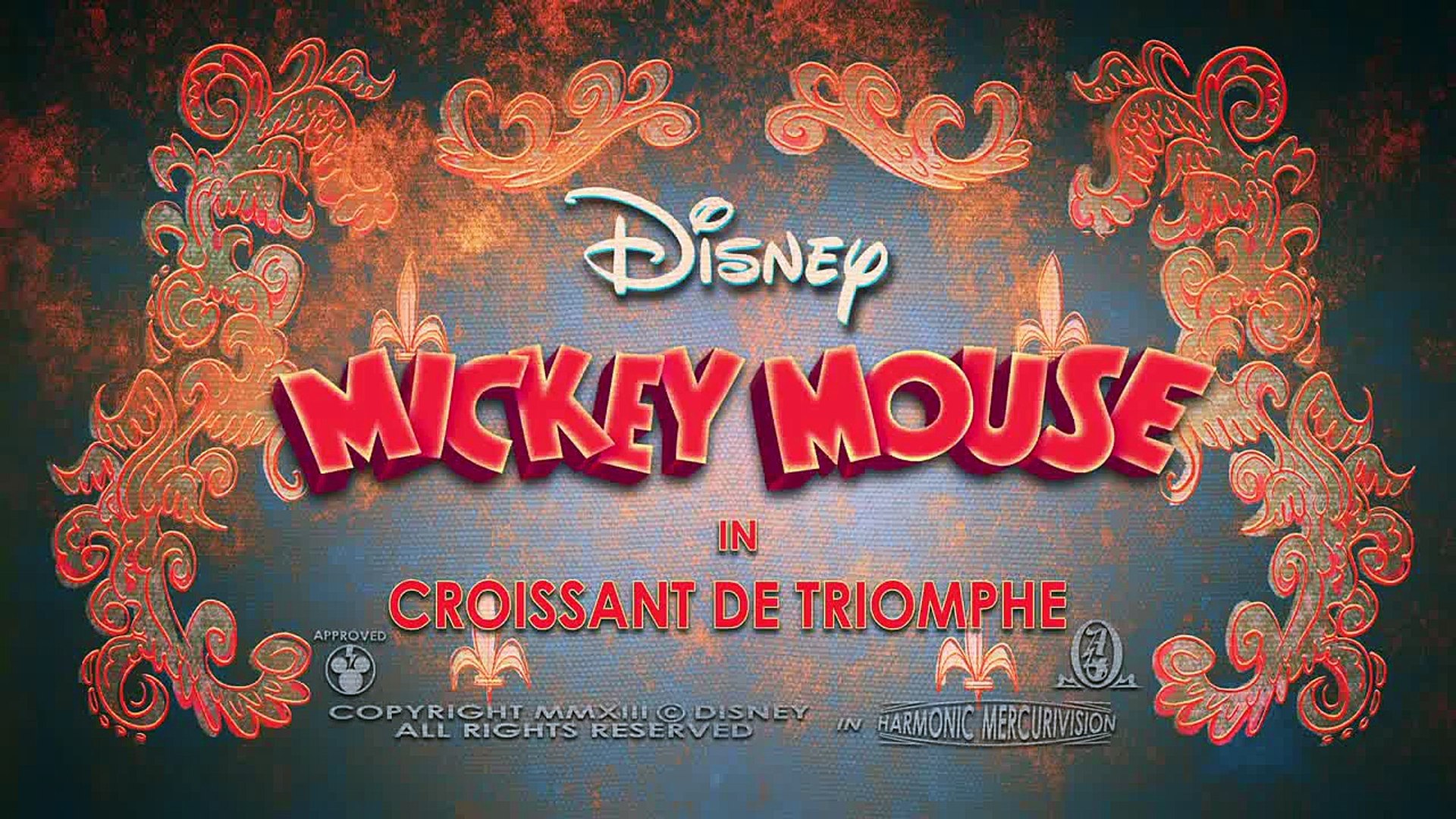 Croissant De Triomphe A Mickey Mouse Cartoon Disney Shows Dailymotion Video