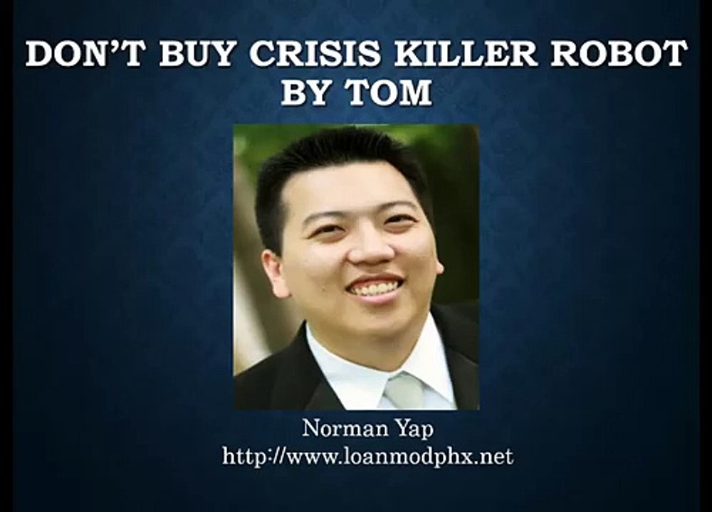 DON’T BUY Crisis Killer Robot by Tom - Crisis Killer Robot REVIEW Binary Options