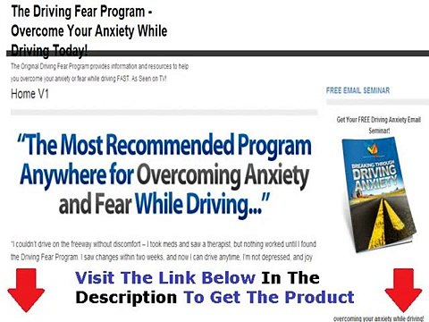 Driving Fear Help THE HONEST TRUTH Bonus + Discount