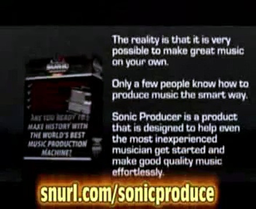 SONIC PRODUCER - Music Composer | Music Production Software