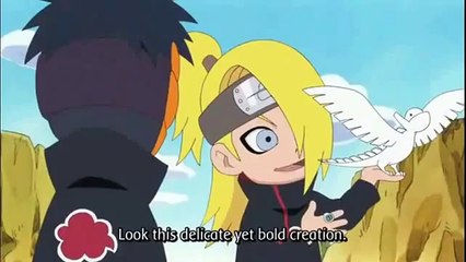 Naruto SD Rock Lee no Seishun Full Power Ninden Deidaras Clay Bird Breaks