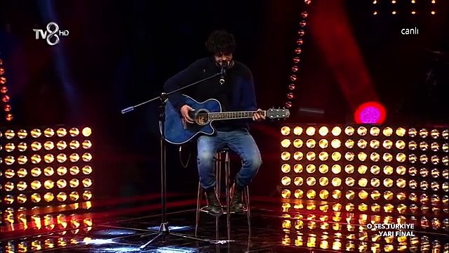 Emre Sertkaya Yarim Derdini Ver Bana O Ses Türkiye Yarı Final Performansı
