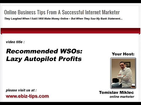 Lazy Autopilot Profits - Online Business Tips Blog - ebiz-tips.com