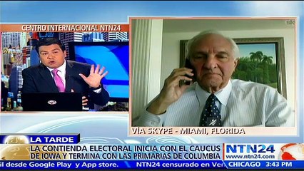 "Quien gane en Iowa tendrá a favor la atención pública": Analista político Alfredo Durán a NTN24