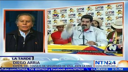 “Venezuela estará en contra de lo que signifique proximidad a EE.UU. o Israel”: Diego Arria a NTN24