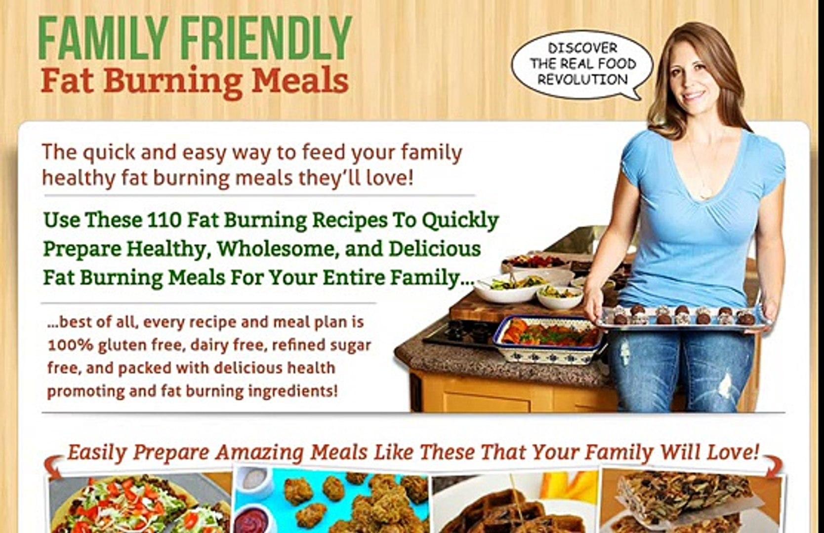 Family Friendly fat burning meals