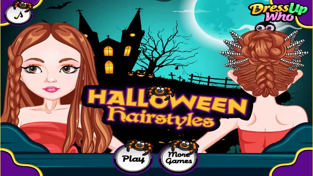 Halloween Hairstyles- Free Online Fashion Hairstyle Games for Girls Kids Teens