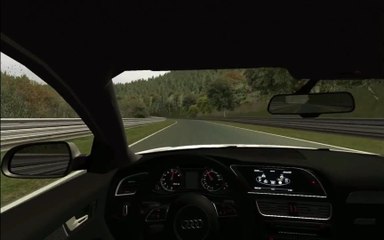 First time on Nürburgring Audi RS4 Avant Onboard