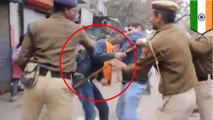 Police brutality: Delhi police attack peaceful student protesters