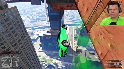 MID AIR CAR BATTLES! (GTA 5 Funny Moments)