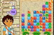Go Diego Go! Diego and baby Jaguar love Numbers in the Puzzle Pyramid! Fun gameplay