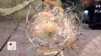 Amtrak train struck by mysterious object, possibly bullet
