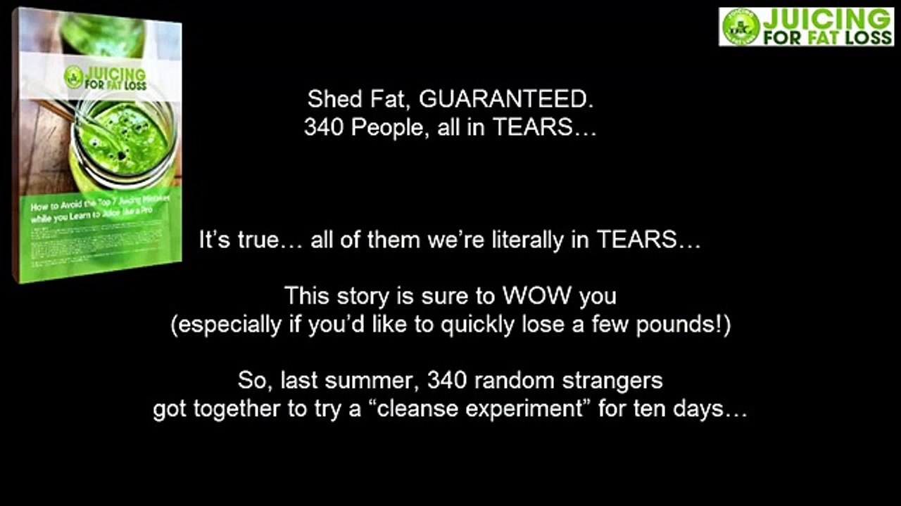 Juicing For Fat Loss review - Juicing For Fat Loss program + bonus