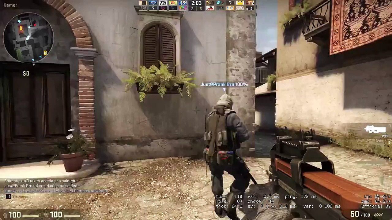 Asus N551VW CN007T CS:GO Gameplay