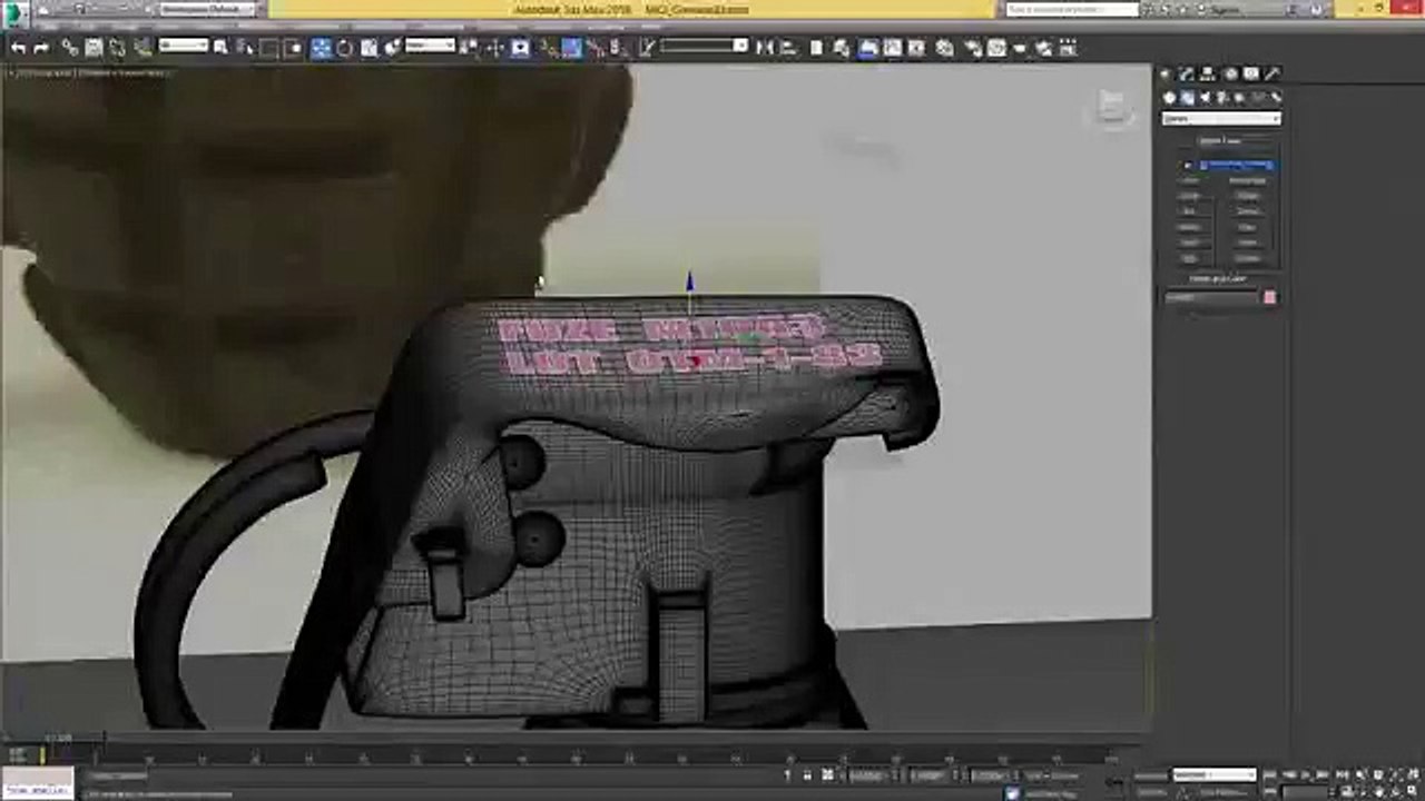 Grenade Tutorial Modeling & Uv Layout Clip21-7