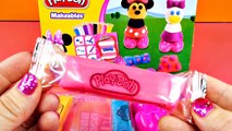 Play Doh Makeables Disney Minnie Mouse and Daisy Duck - Playdough Videos For Children Play