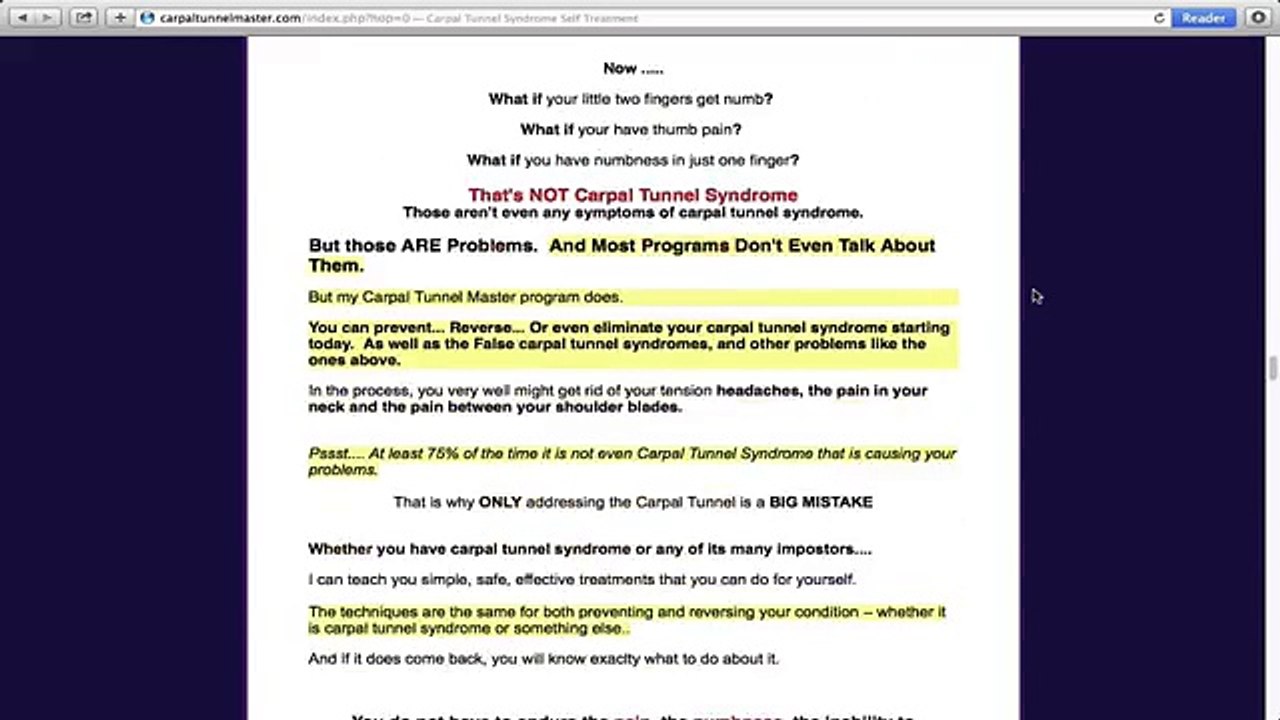 Carpal Tunnel Master Review - Scam or Legit
