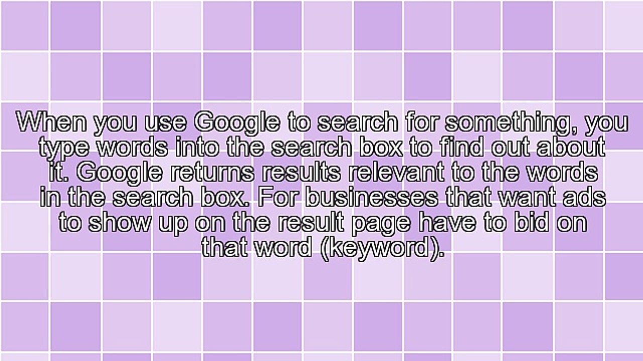 The High Importance of Keywords for PPC