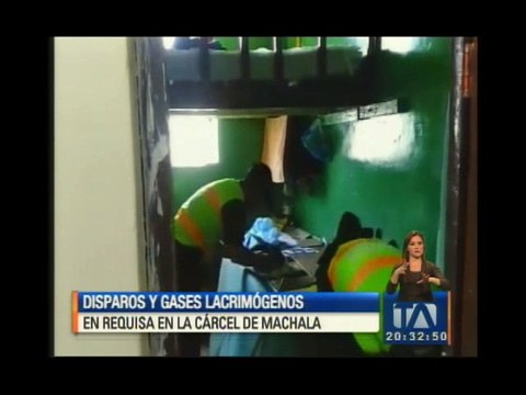 Requisa en cárcel de Machala permite decomiso de droga y armas