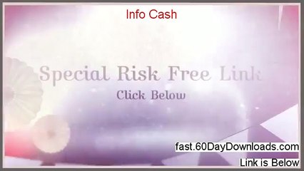 Info Cash Review (Newst 2014 membership Review)