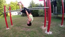 Bar Brothers 14 year old street-workout