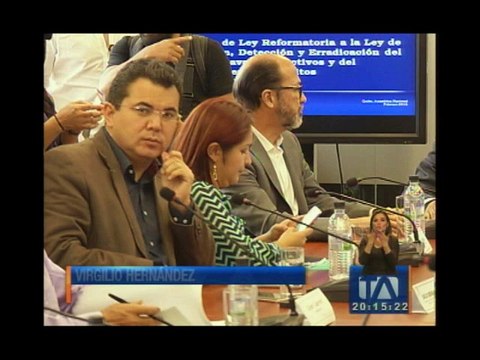 Asamblea recibe observaciones sobre Ley de Lavado de Activos