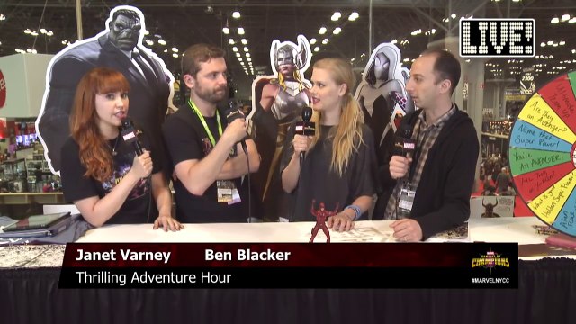 The Creators of Thrilling Adventure Hour on Marvel LIVE!