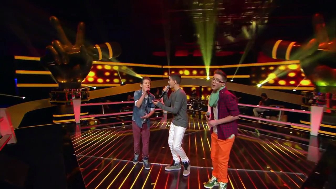 Bruno Mars Treasure (Noah, Stepan, Theodore) The Voice Kids 2014