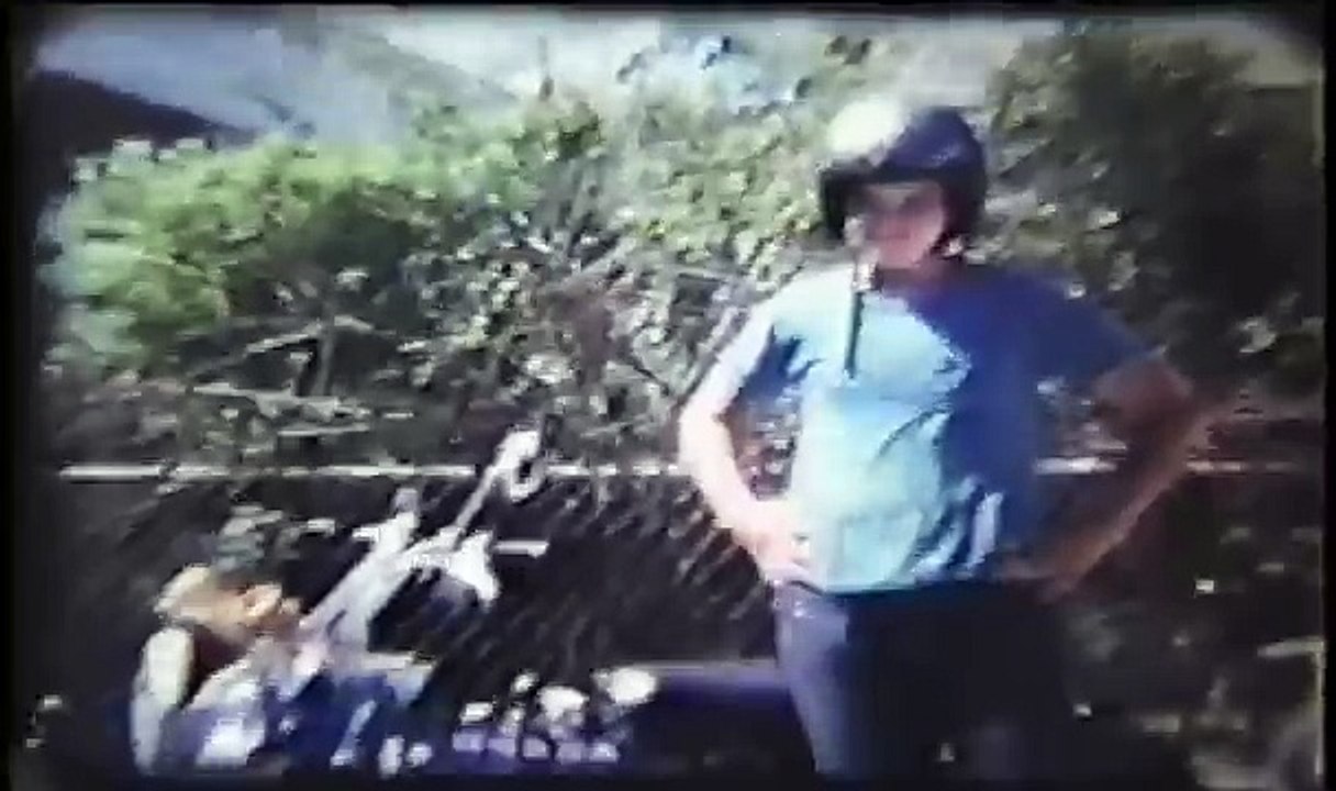 Tony's Garden and two Honda CT-70's and a Honda CT-50