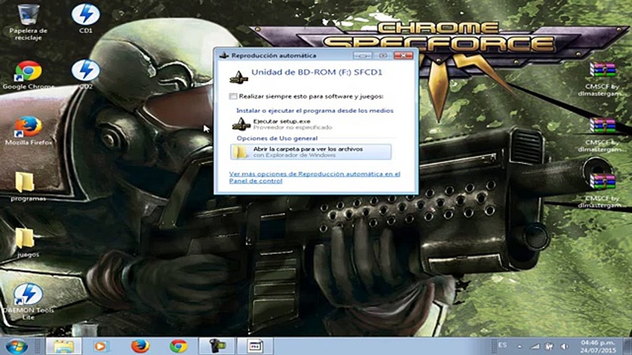 Descargar e Instalar Chrome SpecForce Full ISO en español
