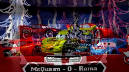 Mcqueen-O-Rama Cars 2 Exclusive Dragon Mcqueen (Green) Disney Pixar Car Toys 5-Pack!