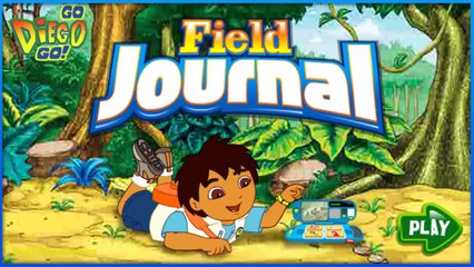 Go Diego Go! Field Journal - Cartoon Games for Children