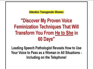 Fundamentals Of Your Feminine Voice