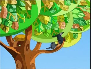 The Crow And The Cobra - Cartoon Channel - Famous Stories