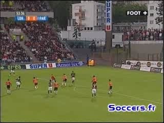PSG-Lorient Pauleta 1-0