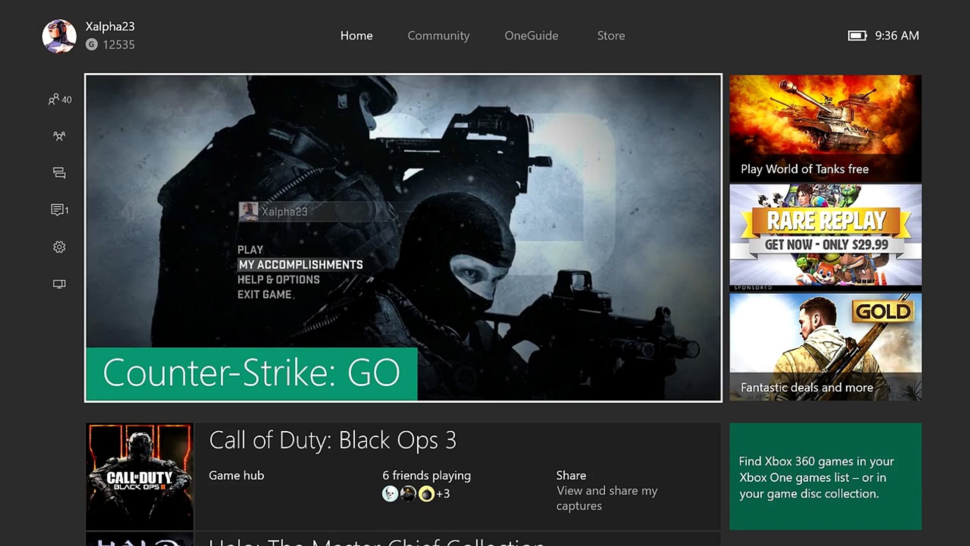 Cs go xbox on sale one s
