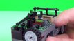 Modern Brick Warfare US Army Willys Jeep Custom LEGO Kit Toy Review + Fun With The Simpsons