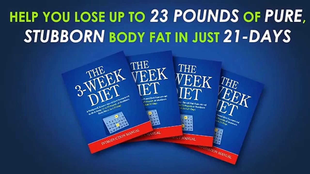 The 3 week diet review - Is it unhealthy?