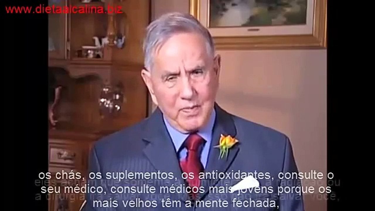 Cancer Tem Cura   Palestra do Dr Bernardo Majalca sobre a Dieta Alcalina Legendada em Português