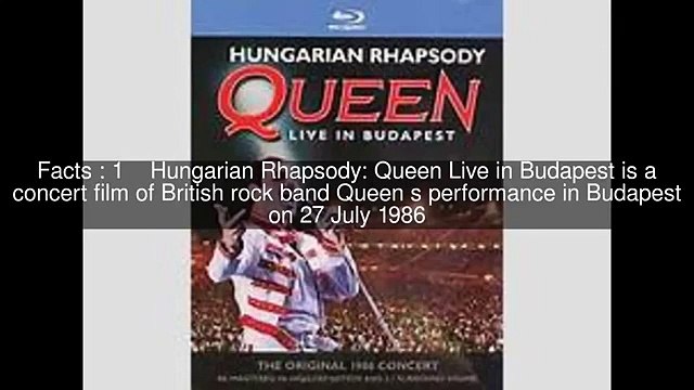 Hungarian Rhapsody: Queen Live in Budapest Top #5 Facts (FULL HD)