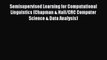 (PDF Download) Semisupervised Learning for Computational Linguistics (Chapman & Hall/CRC Computer