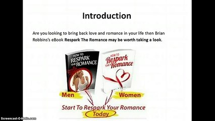 What Will You Learn from Respark the Romance E-book?