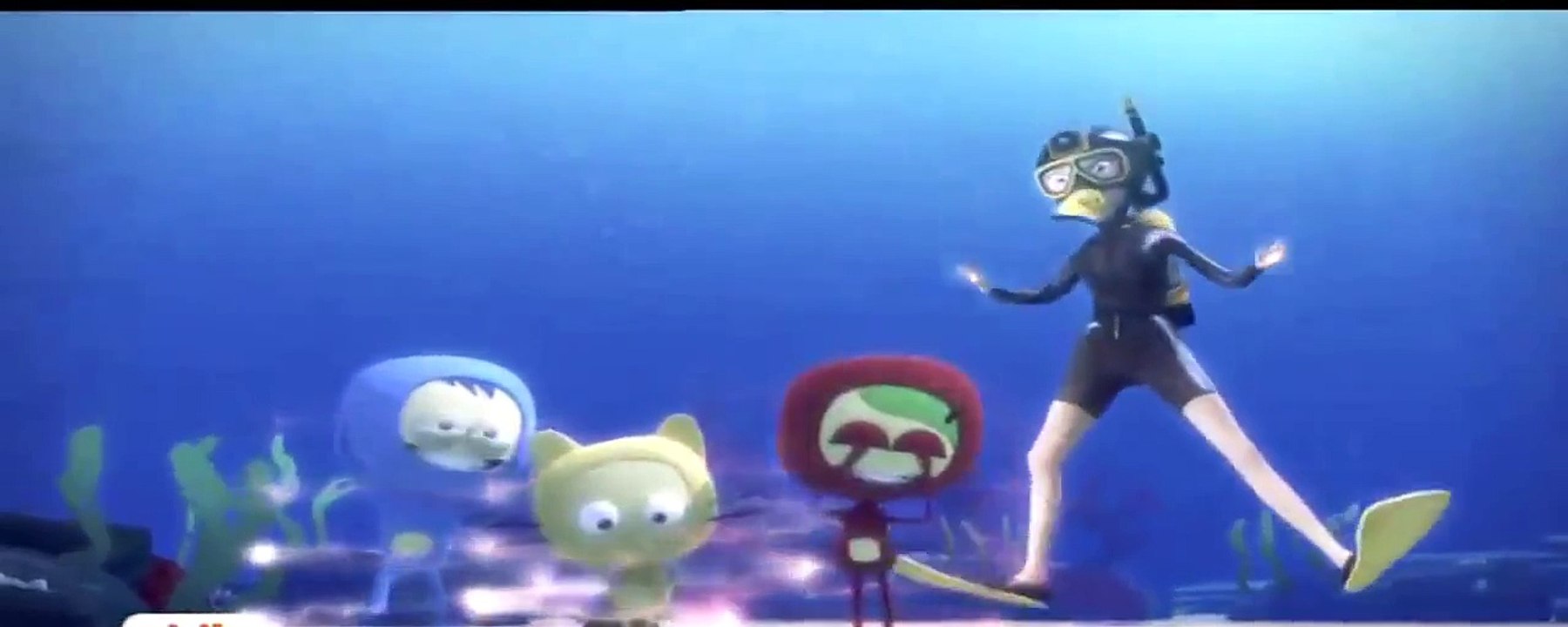 Gees Underwater Cartoon