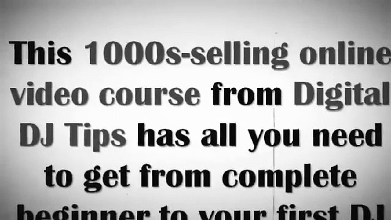 DJ Equipment For Beginners - Digital DJ Tips