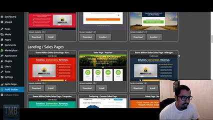 TMB Tutorial WP Profit Builder
