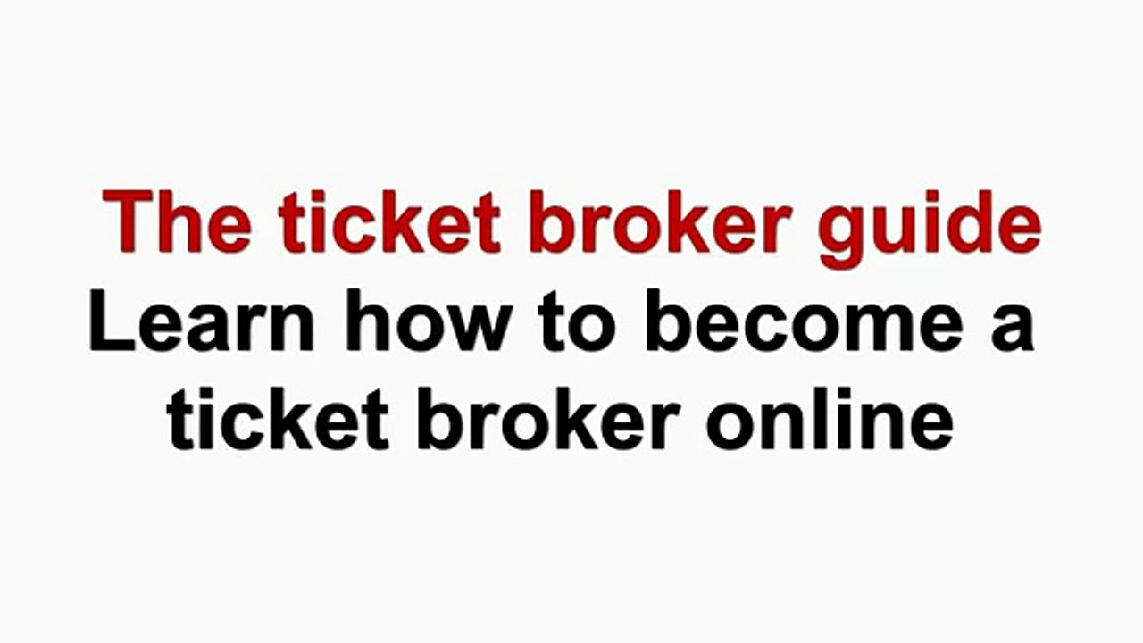 The Ticket Broker Guide Reviews-Know What's Good And Bad