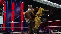 WWE Monday Night Raw Titus O'Neil vs. Tyler Breeze, February 1, 2016