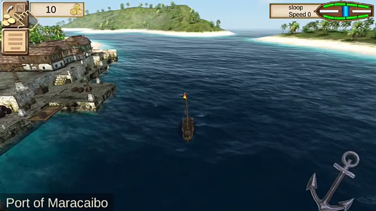The Pirate Caribbean Hunt (Android) - gameplay.